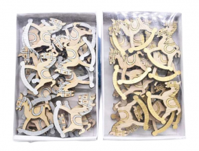 TG65855 (1bal.) Koník drevený nalepovací S/24