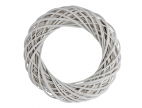 Veniec prútený 35cm WIANEK-35WH,LQ1M36-34W
