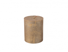 Sviečka rustic Shimmer 80/68 82ZLO 150752 35hod.