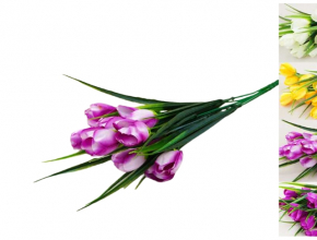 Umelá kytička krokus x5