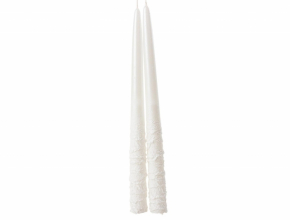 Sviečka kónická 23 cm LAWA 1/2 perleť