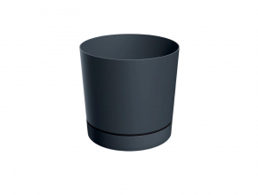 Kvetináč s podložkou DPOP150 TUBO P 14,8 x 14,7 Antracit