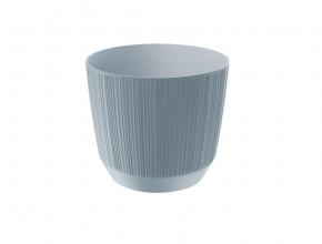 Kvetináč RYFO 14,6 x 12,6 sivý