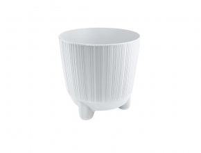 Kvetináč s nožičkami DRF170N biely