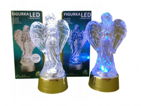 LED Sviečka Anjel vklad 17,5cm 3/19/WLC-ANG2 