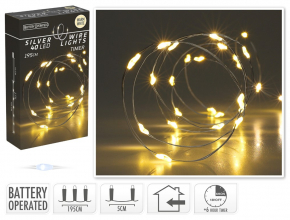 666527 TB Vian.svetla 195+10cm 40LED BAT-vnut AX9731520