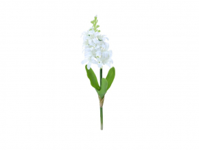 Umelý biely hyacint na stopke
