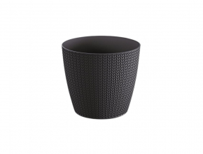 Kvetináč DWH130 WHEATY antracit