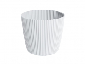 Kvetináč Milly Round DMI170 biely 