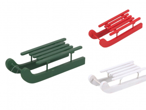 Drevené vianočné sane TOP406 mix