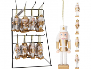 208413 Vianočný závesný luskáčik 10cm AAE203140