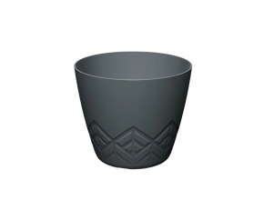 Kvetináč plastový DARE120 ARECO Carbon 446U