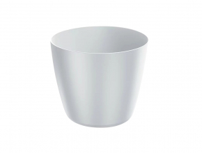 Kvetináč plastový DRA140 REGULA biely S449