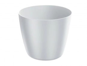 Kvetináč plastový DRA160 REGULA biely S449