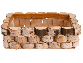 Drevený obal s fóliou ZD18305 BREZA 