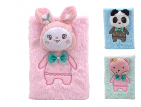 Huňatý zápisník A9219 -MIX