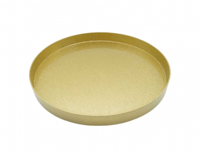 Podnos plastový zlatý TG37523-2