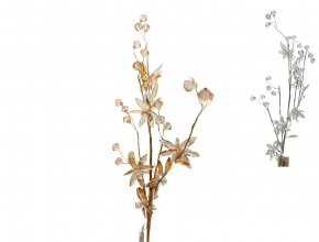 Zlatý konár s diamantmi ECE1562 - MIX