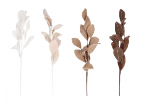 Umelý konár vianočné listy CV37477-MIX