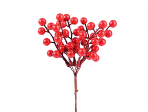 Umelý zapich červené bobule (1zv.) CV37031 