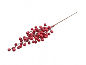 Umelý konár červené bobule CV24211