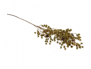 Umelý konár čačina so šiškami TY197