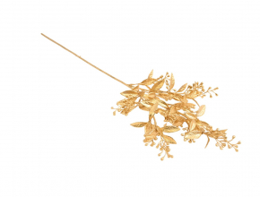 Umelý zlatý konár imelo 68 cm BV07177