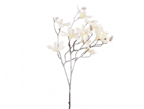 Umelý konár zasnežená magnólia CV36630 