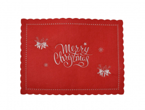 064277 Vianočná podložka filc 40x30cm XNA20024631