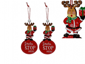 243757 Vianočná dekorácia sob na zavesenie (1bal.) XNA23021451