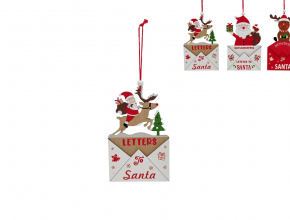360317 Vianočná dekorácia obálka na zavesenie XNA24038301