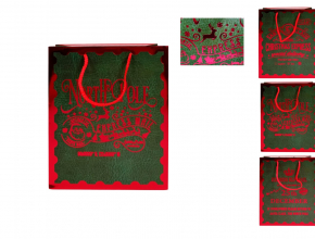 Vianočná darčeková taška 390673 - XNA24066251-MIX