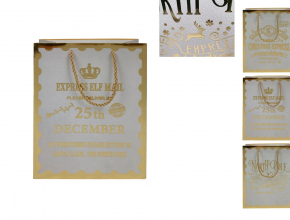 Vianočná darčeková taška 390758 - XNA24066331- MIX