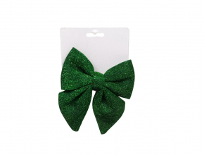  Dekoračná mašľa zelená 13 cm 394251 - XNA24069461