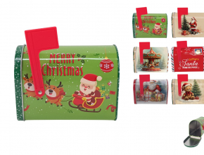 Vianočná kovová poštová schránka 401713 - XNA24076311