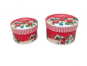 Dekoračná papierová krabica / flowerbox (1sa) 405285 - XNA25002121