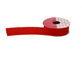 Červená zamatová stuha 2,5 cm x 270 cm 557774 - XNA15004241