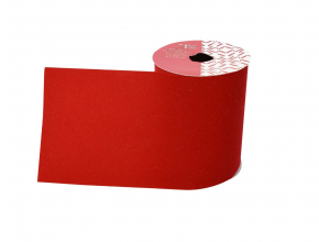 Červená zamatová stuha 10 cm x 270 cm 557804 - XNA15004271