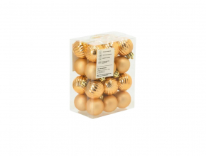 Vianočné gule (1bal.) AR3-1272T24-BTS 