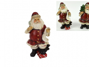 Vianočná dekorácia soška Mikuláš 14,5 cm 676338 - XNA16003421