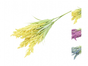 Umelá kytica / trs tráva x 5 40 cm CV33055-MIX