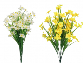  Umelá kytička narcis x 11 CV38397-MIX