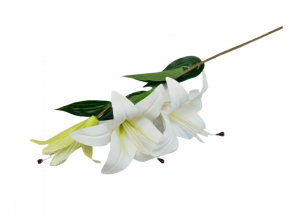 Umelá ľalia na konári x3 CV21289-MIX