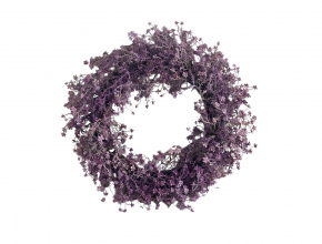 Veniec gypso 40 cm fialový SIO027 