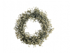 Veniec gypso 40 cm zeleno-krémový SIO026 