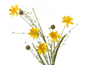 Umelý poľný kvietok žltý BMG442 