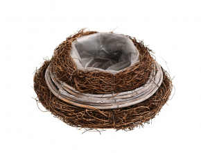 Prútený obal guľatý 10 cm FD058
