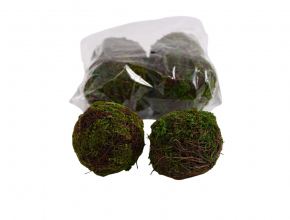 Guľa prútená s machom 7 cm (1bal.) BH201BP7 