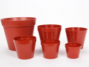 Kvetináč plastový 12 cm terakota