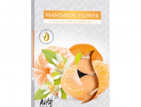 Sviečka čajová aromatická (bal.6) 11gr/4hod P15-203 Mandarin flower
